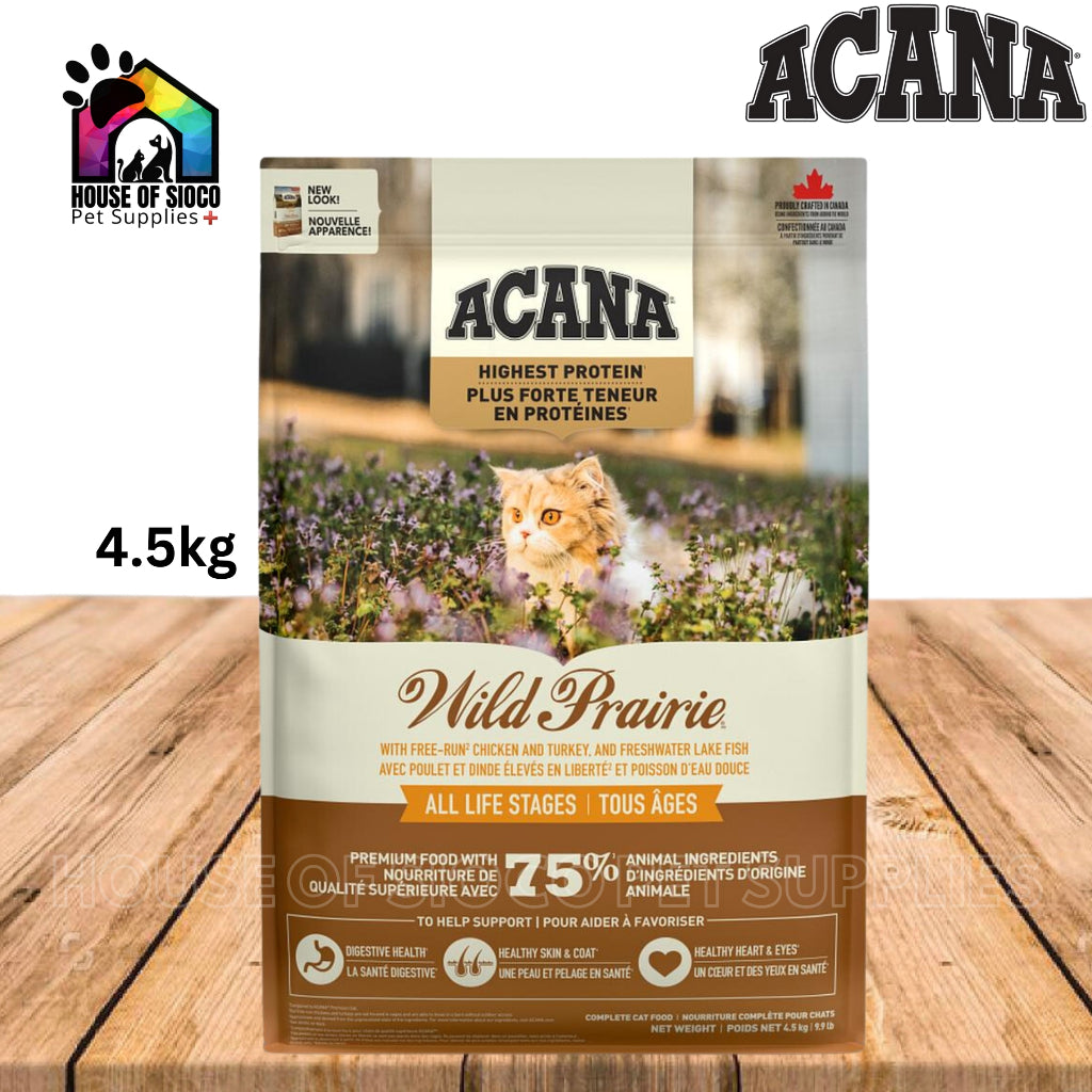 Acana Wild Prairie Dry Cat Food 4.5kg