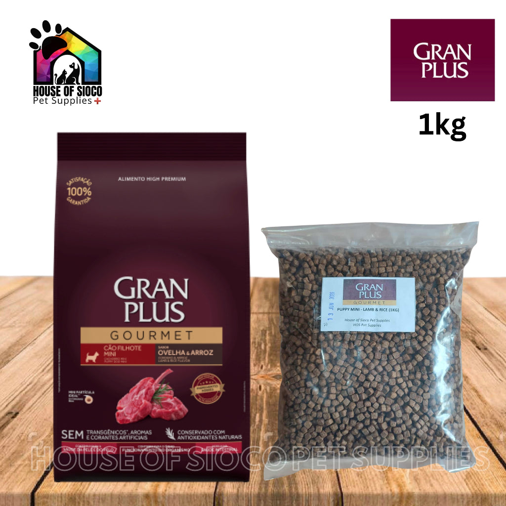 Gran Plus Gourmet Dry Dog Food 1kg (Lamb & Rice)