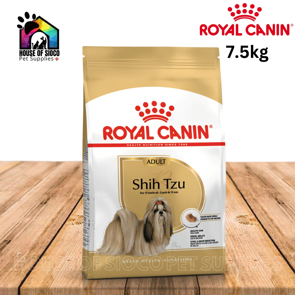 Royal Canin Shih Tzu Adult (7.5kg) Dry Dog Food - Breed Health Nutrition