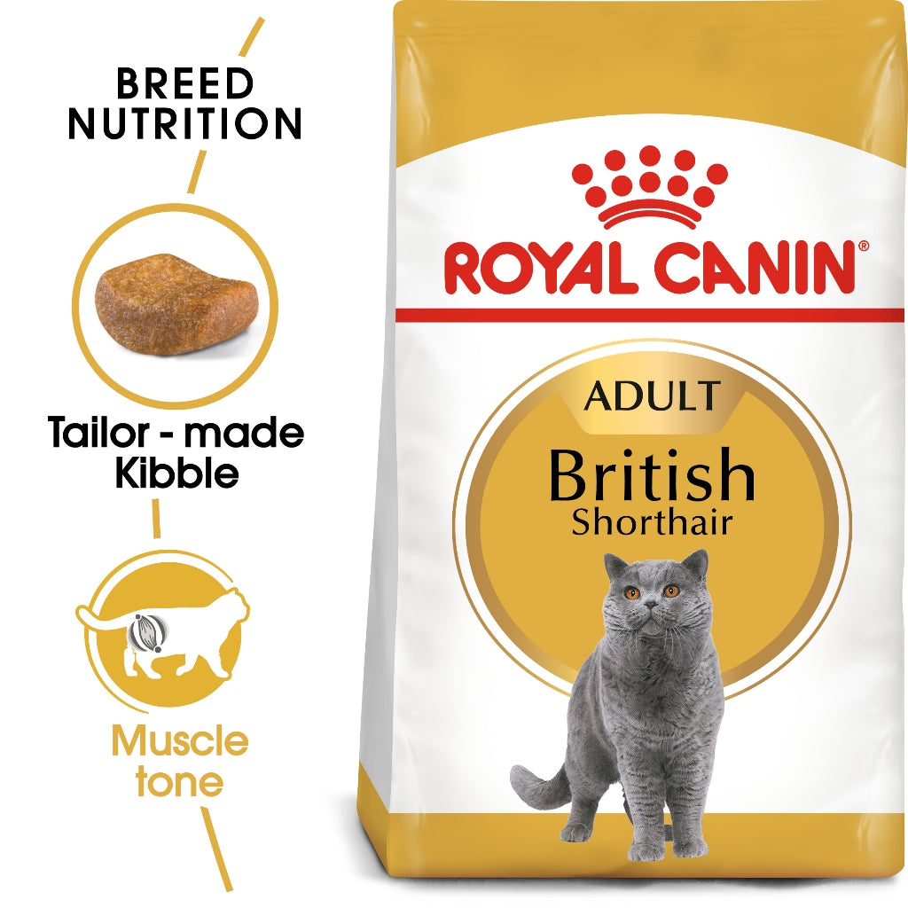 Royal Canin British Shorthair Kitten (400g) Dry Cat Food - Feline Breed Nutrition