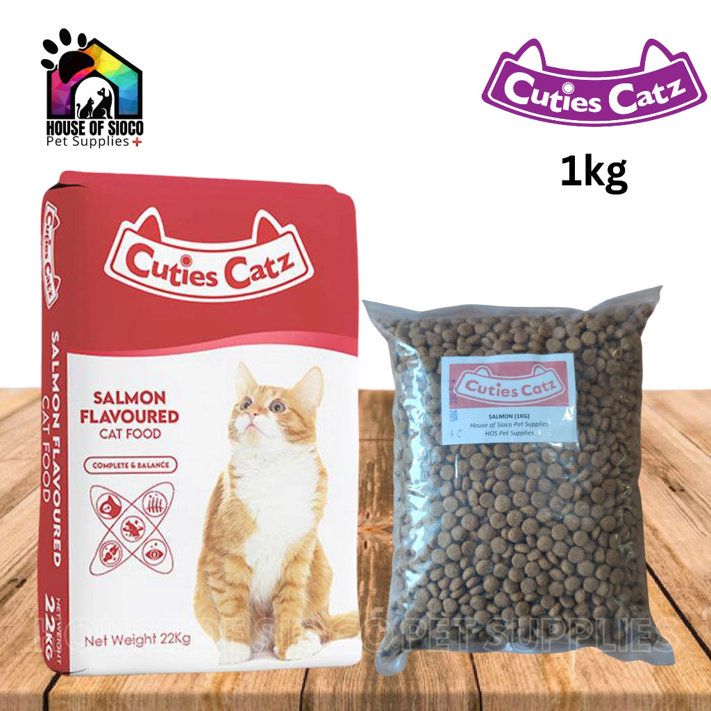 Cuties Catz Dry Cat Food 1kg (Rpck)