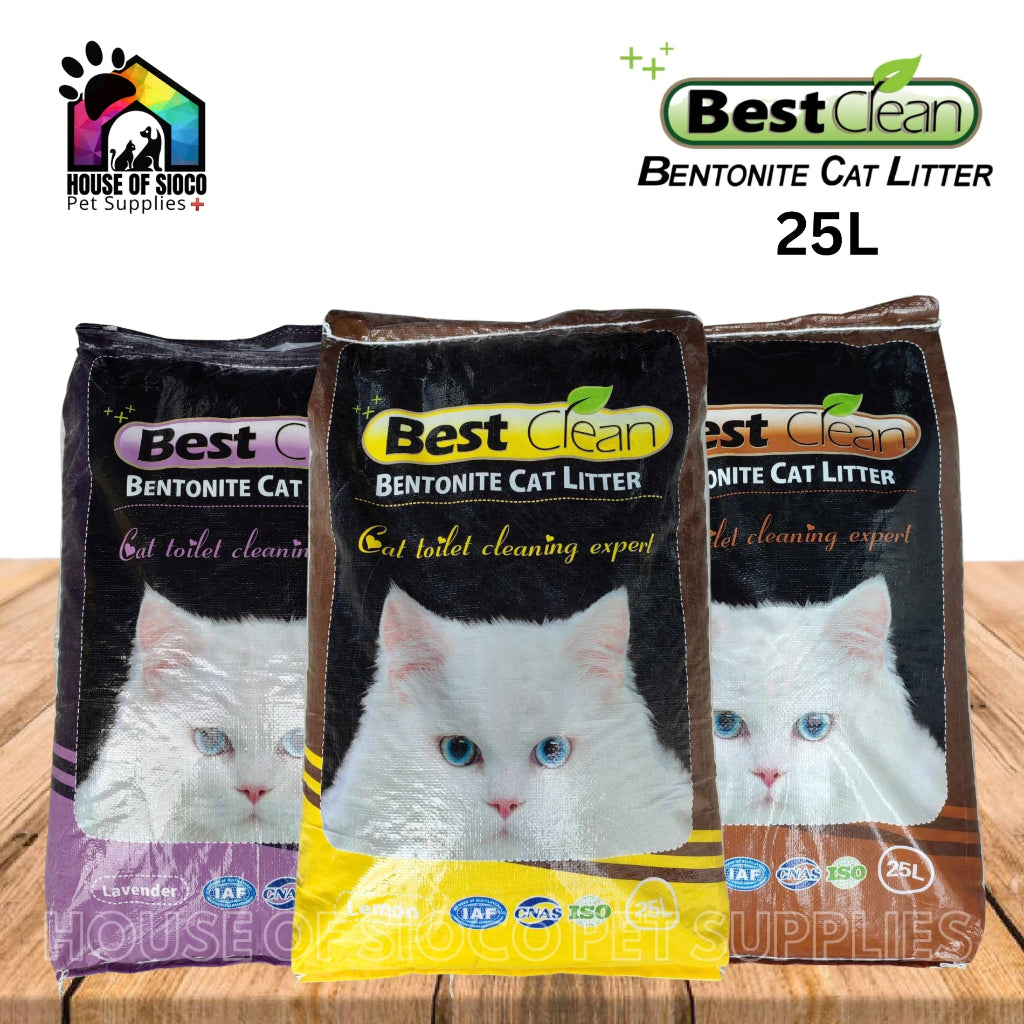 Best Clean Bentonite Cat Litter 25L