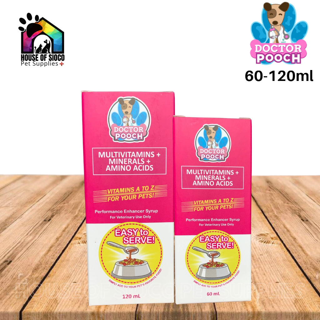 Doctor Pooch Vitamin A to Z for Pets 60-120ml