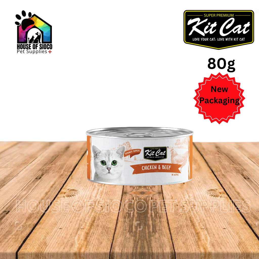 Kit Cat Deboned Wet Cat Food Toppers 80g