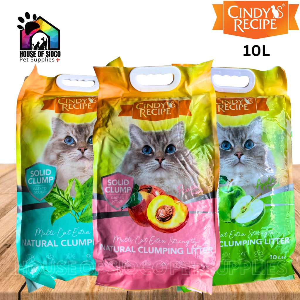 Cindy’s Recipe Bentonite Cat Litter 10L