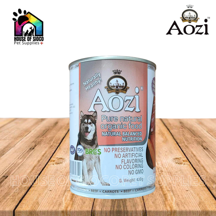 aozi dog wet food Aozi Wet Dog Food Can 430g