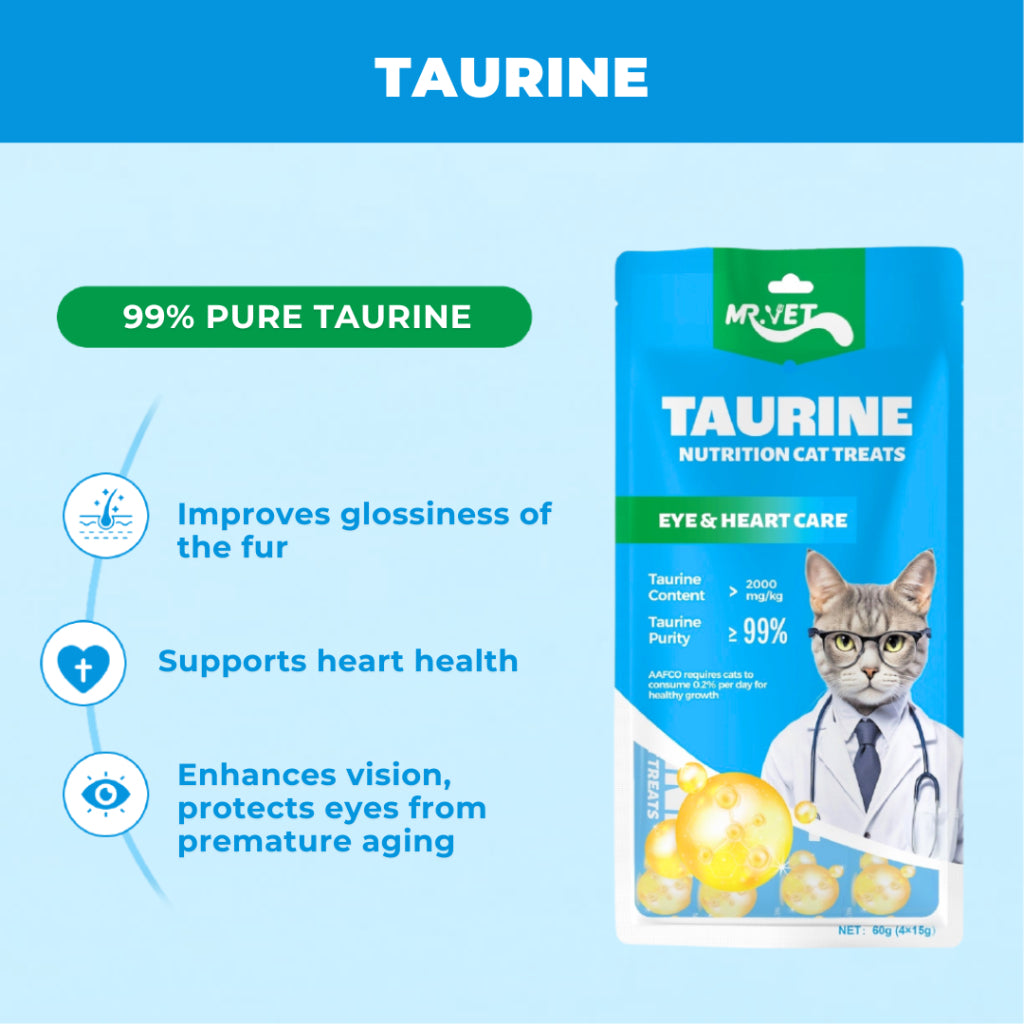 Mr. Vet Nutrition Cat Treats 4x15g