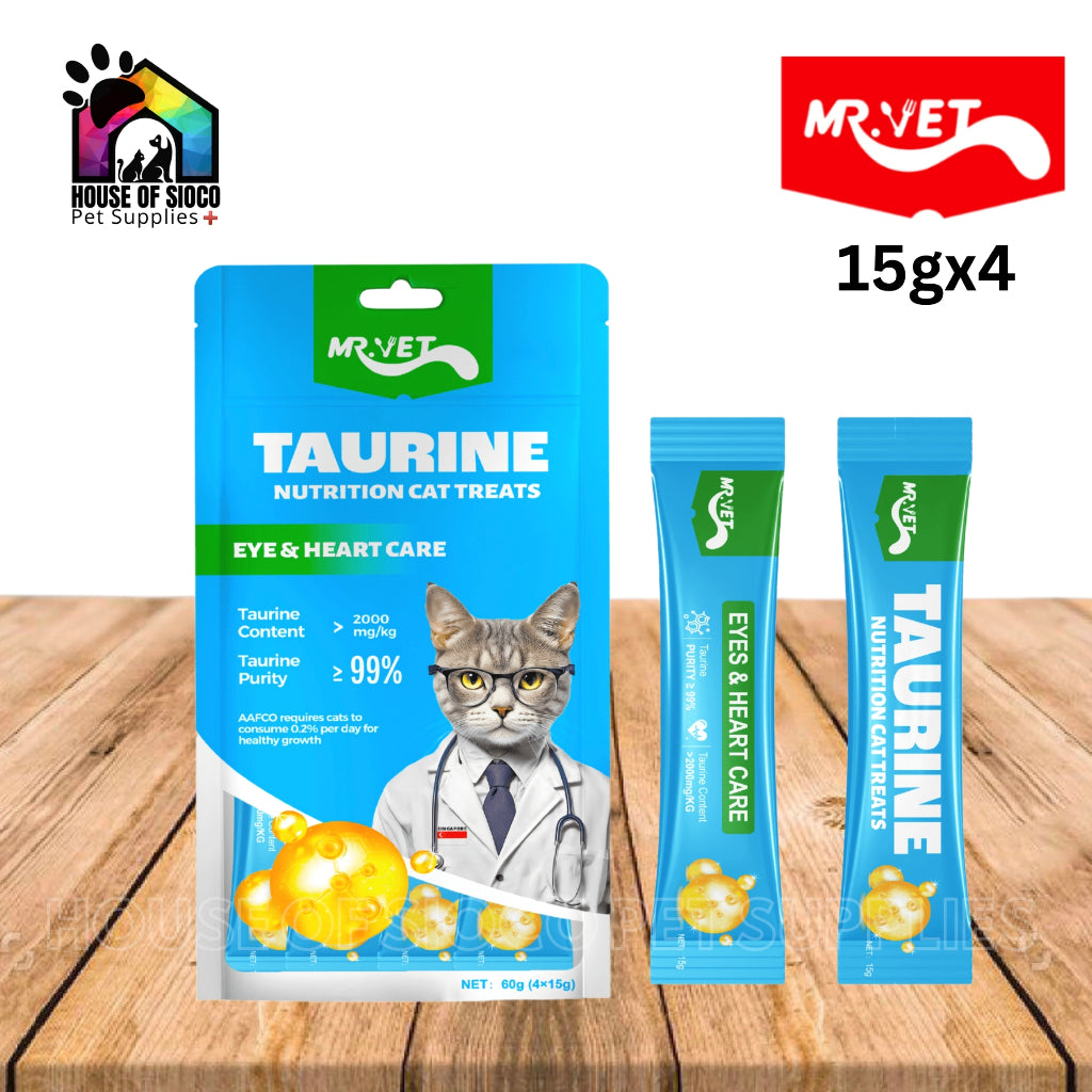Mr. Vet Nutrition Cat Treats 4x15g