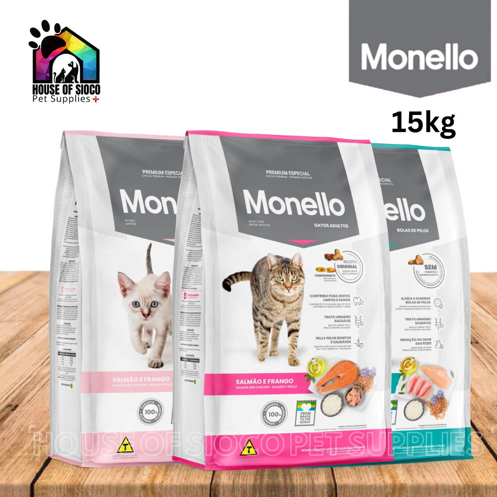 Monello Dry Cat Food 15kg