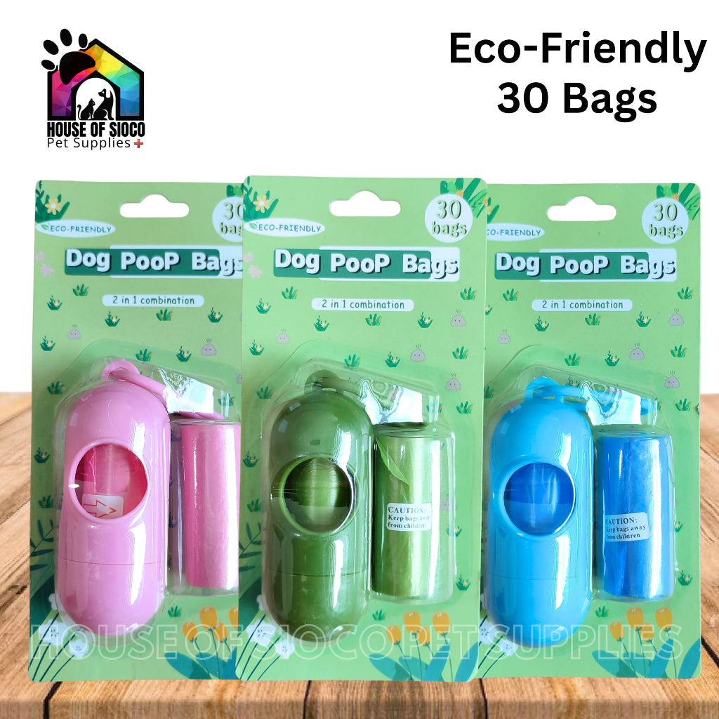 Poop Bag With Dispenser For Pets (2 waste bags)