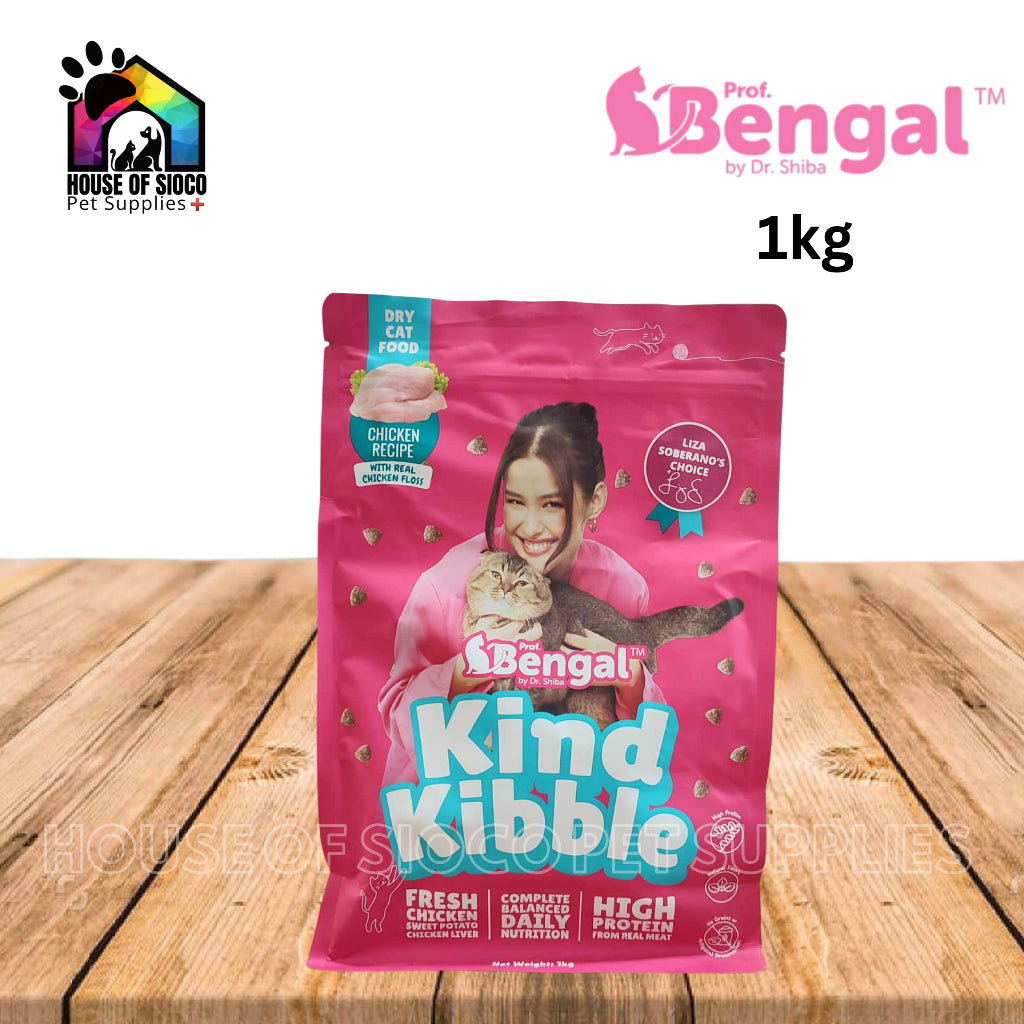 Prof. Bengal Kind Kibble Dry Cat Food 1kg