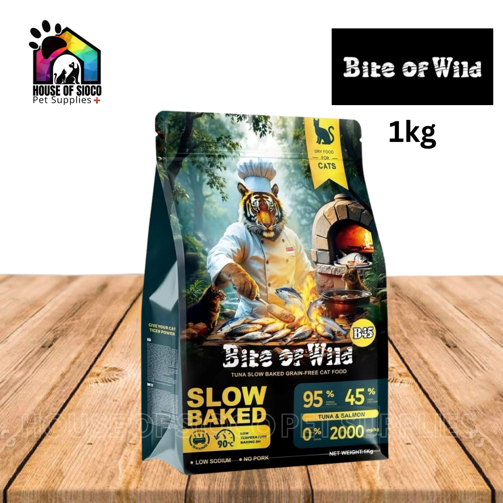 Bite Of Wild Grain Free For Adult & Kitten Dry Food 1kg