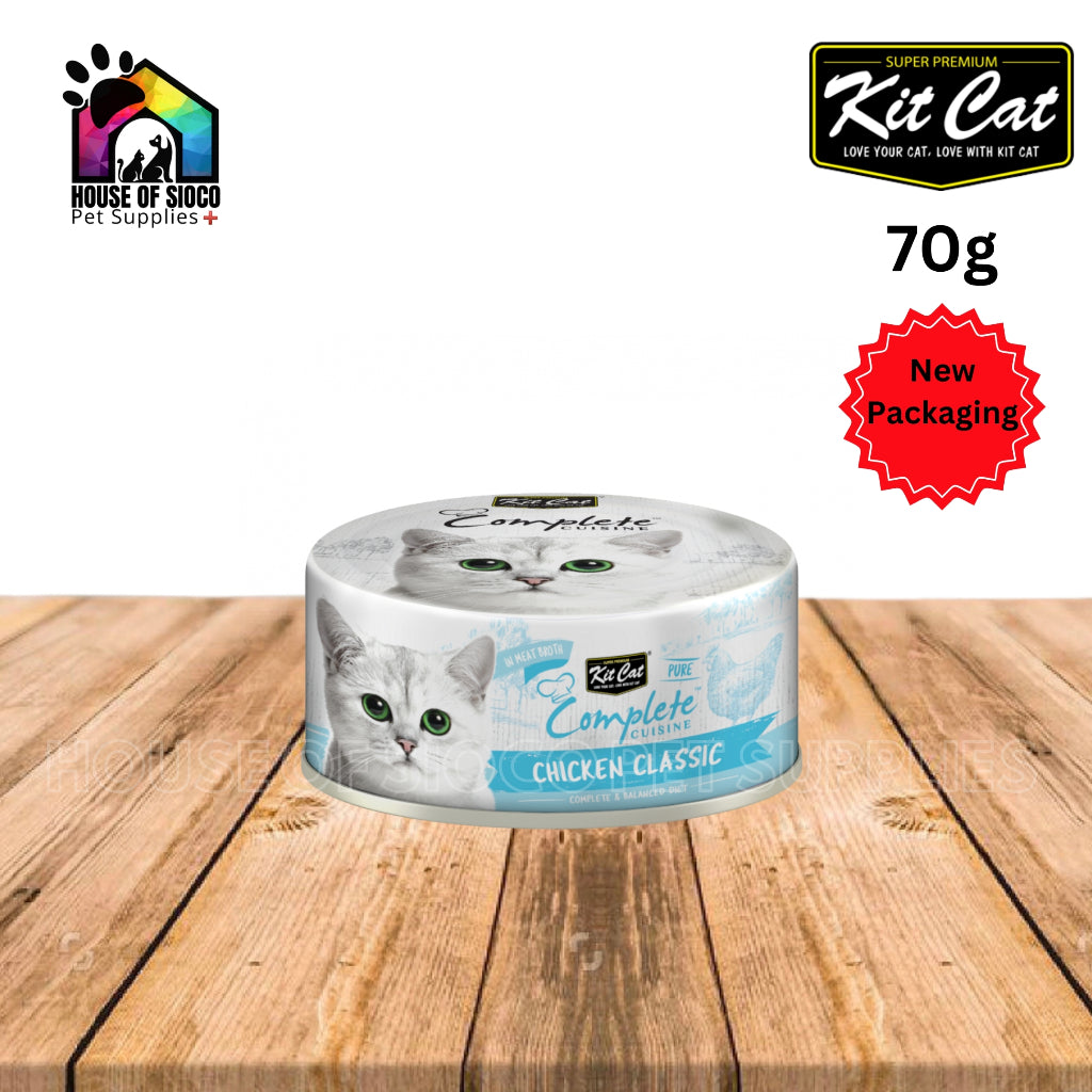 Kit Cat Complete Cuisine in Broth Wet Cat Food 70g