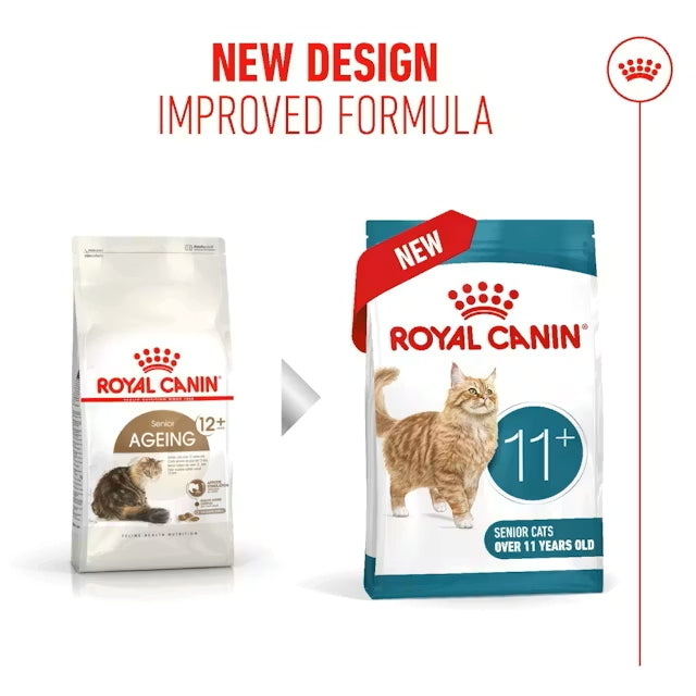 Royal Canin Ageing 11+ (2kg) Dry Cat Food - Feline Health Nutrition