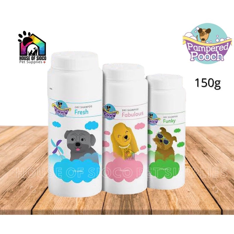 Pampered Pooch Dry Shampoo For Pets 150-200g