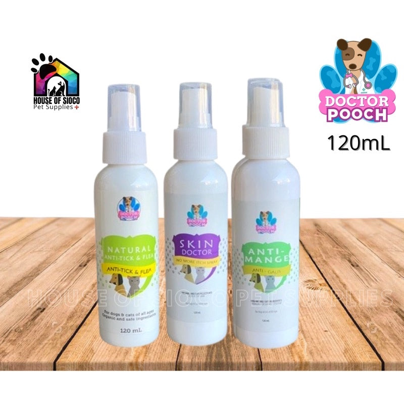 Doctor Pooch Organic Pet Spray 120ml