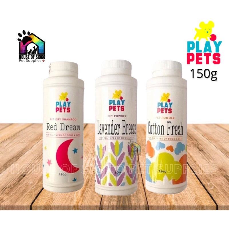 Play Pets Dry Shampoo For Pets 150-200g