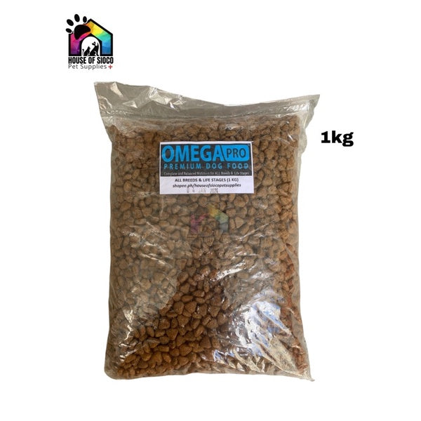 Omega Pro Premium Dry Dog Food (Mini Kibbles) 1kg