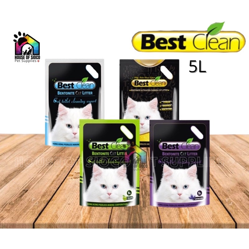 Best Clean Bentonite Cat Litter 5L