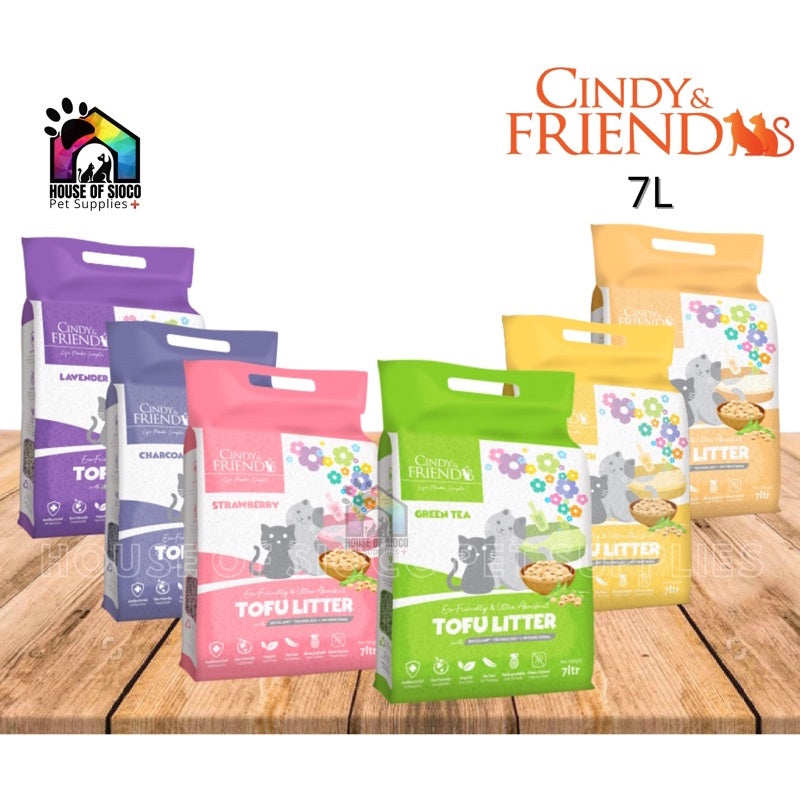 Cindy & Friends Tofu Cat Litter 7L