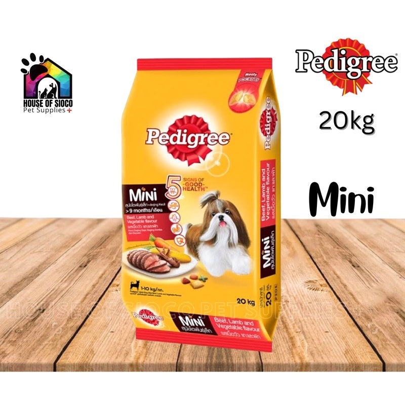Pedigree Mini Adult Dog Dry Food 20kg