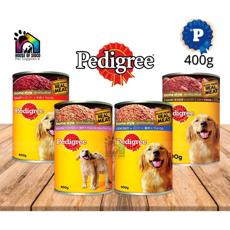 Pedigree Wet Food For Dog & Puppy 400g