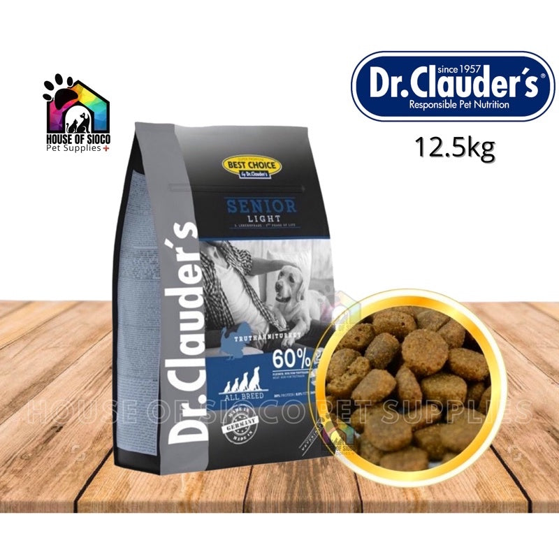 Dr. Clauder's Senior Light Dry Dog Food 12.5kg