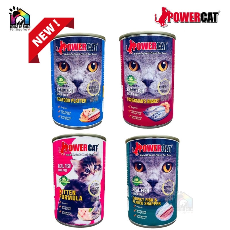 Powercat Wet Food For Cat & Kitten 400g