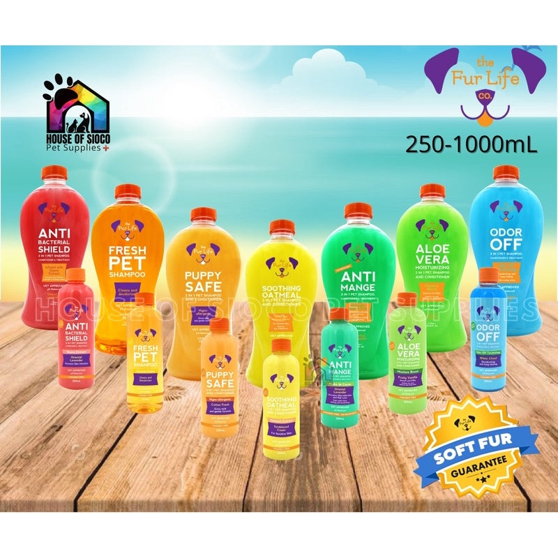 The Fur Life Co. Shampoo & Conditioner For Pets 250-1000ml