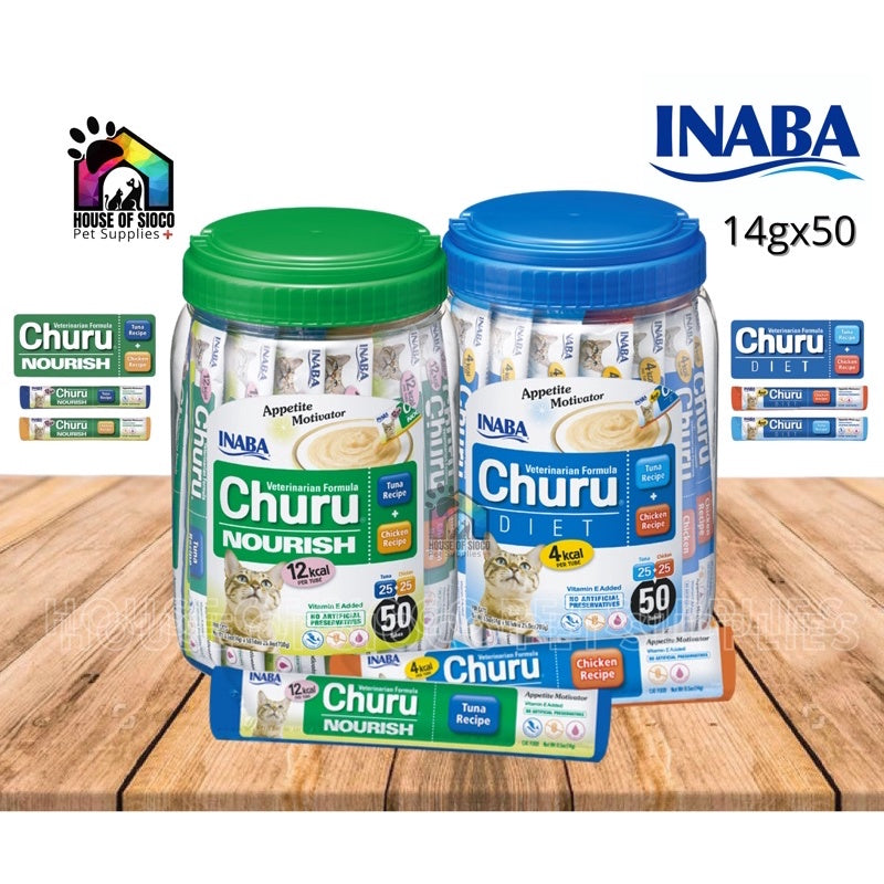 Inaba Churu Diet & Nourish in Jar 50sticks