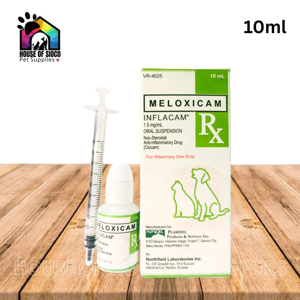Meloxicam Inflacam Oral Suspension For Pets 10ml