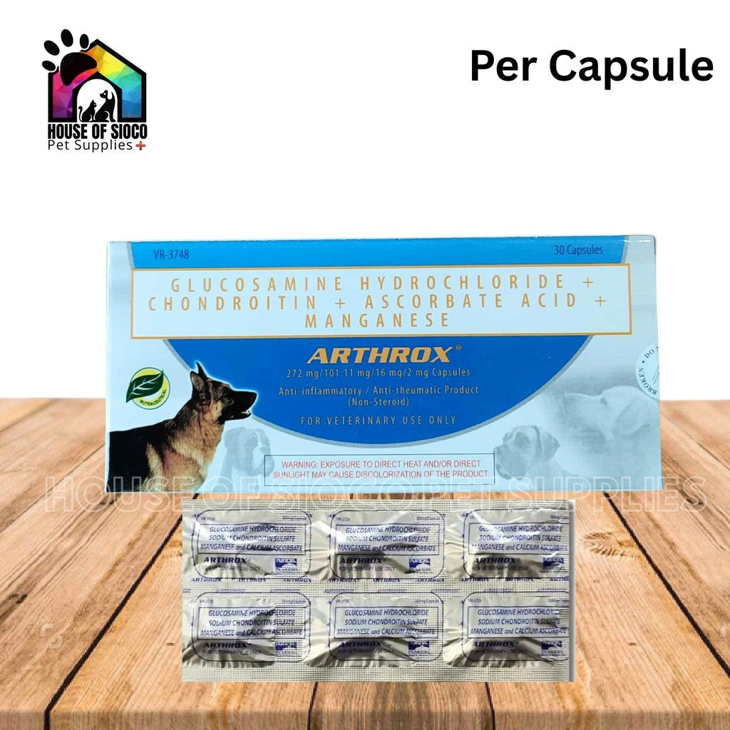 Arthrox Anti-Inflammatory / Anti-Rheumatic For Dogs Per Capsule