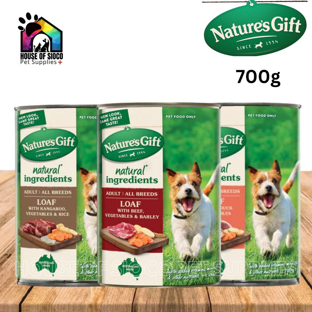 Nature's Gift Wet Dog Food 700g