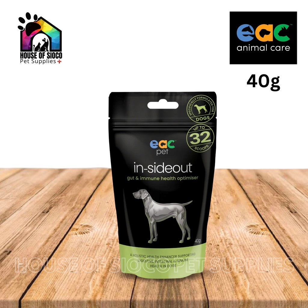 Eac Pet In-Sideout Gut & Immune Health Optimiser For Dogs 40g