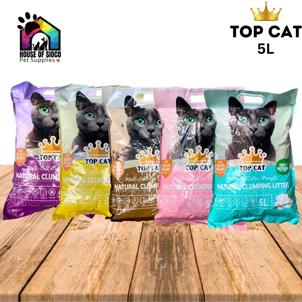 Top Cat Bentonite Cat Litter 5L