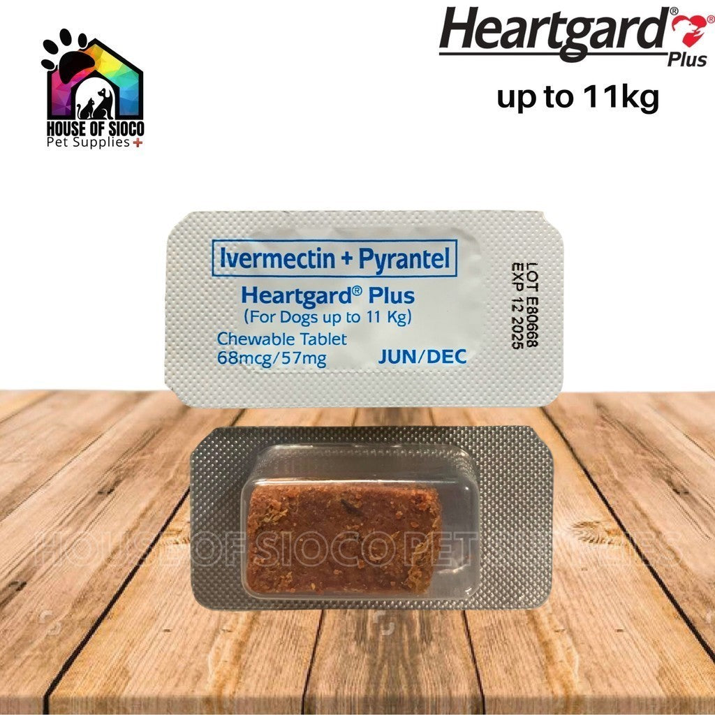 Heartgard Plus Chewable Tablet For Dogs (Per Tablet)