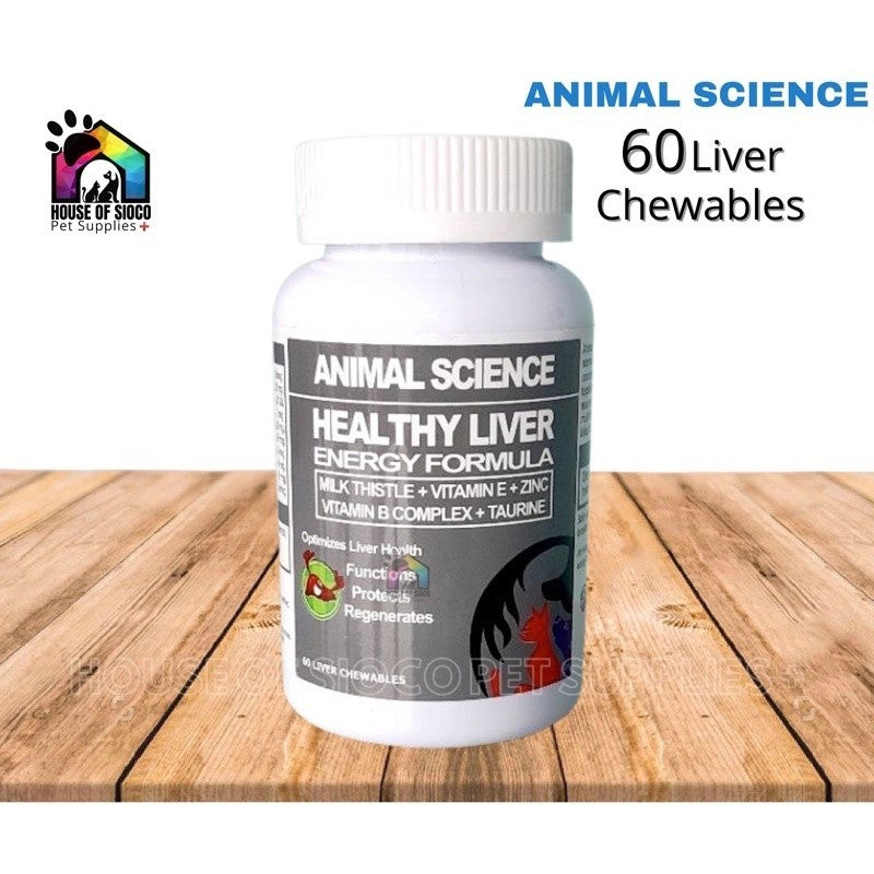 Animal Science Healthy Liver Energy Formula 60tabs