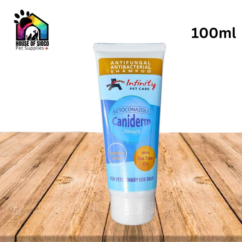Caniderm Antifungal & Antibacterial Shampoo 100mL
