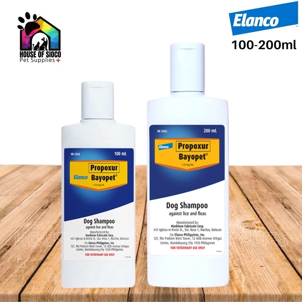 Bayopet Dog Shampoo Anti-Tick & Fleas 100-200ml