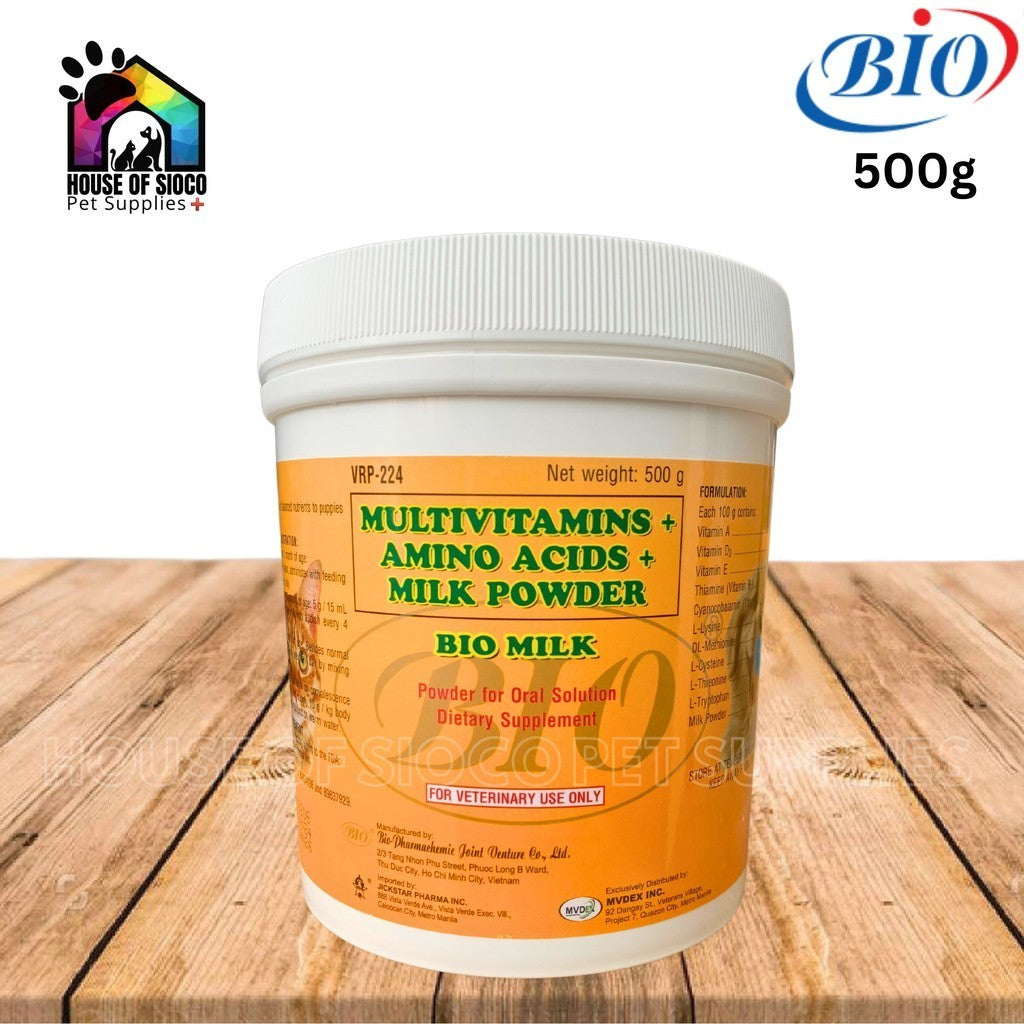 Bio Milk Water Soluble Powder For Pets 500g