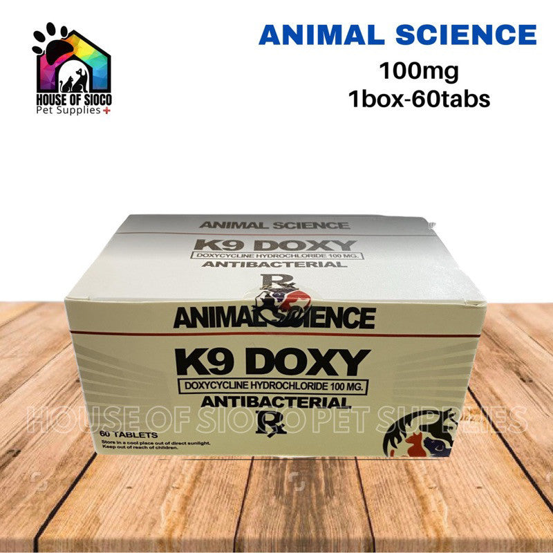 Animal Science K9 Doxy Tablets 100mg (60pcs/box)
