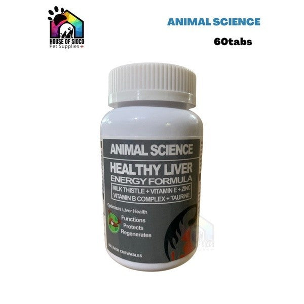 Animal Science Healthy Liver Energy Formula 60tabs