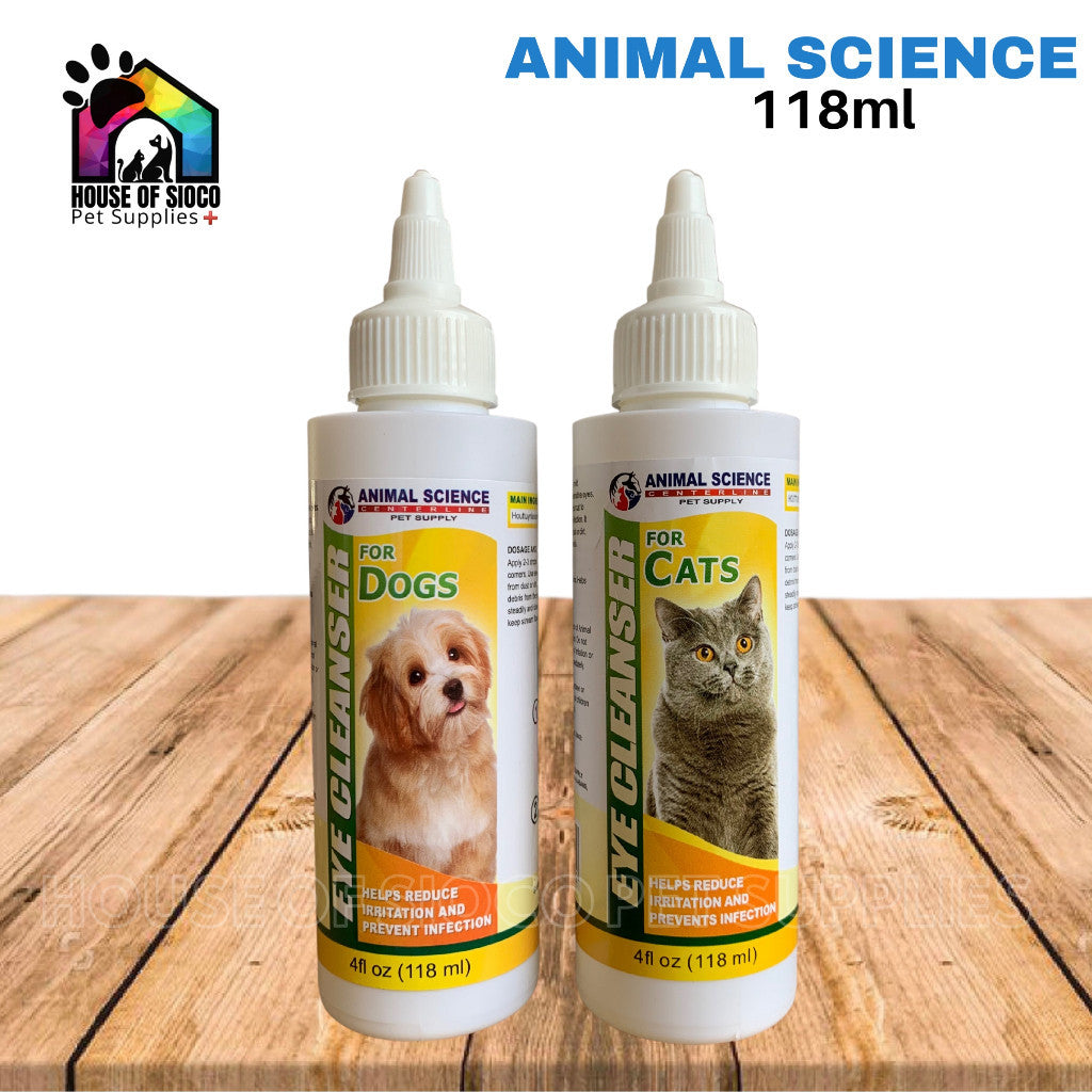 Animal Science Eye Cleanser For Cats and Dogs 118ml