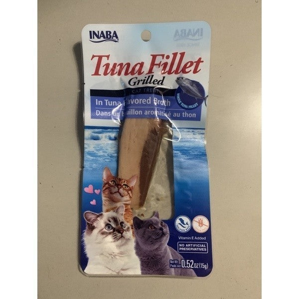 Inaba Tuna & Chicken Fillet Grilled Cat Treat 15g