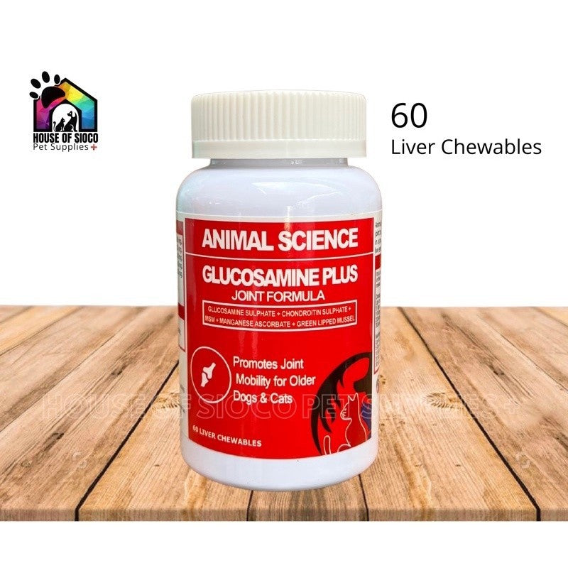 Animal Science Glucosamine Plus For Pets 60tabs
