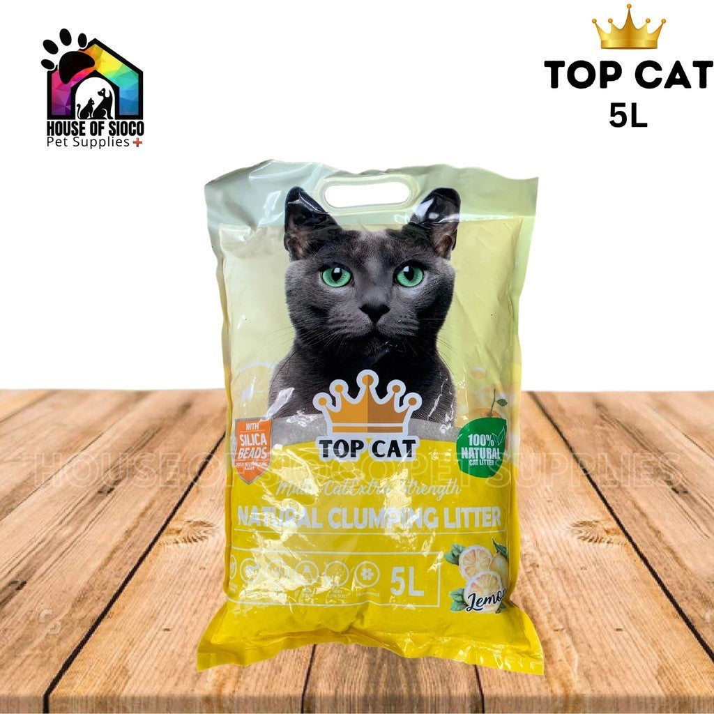 Top Cat Bentonite Cat Litter 5L