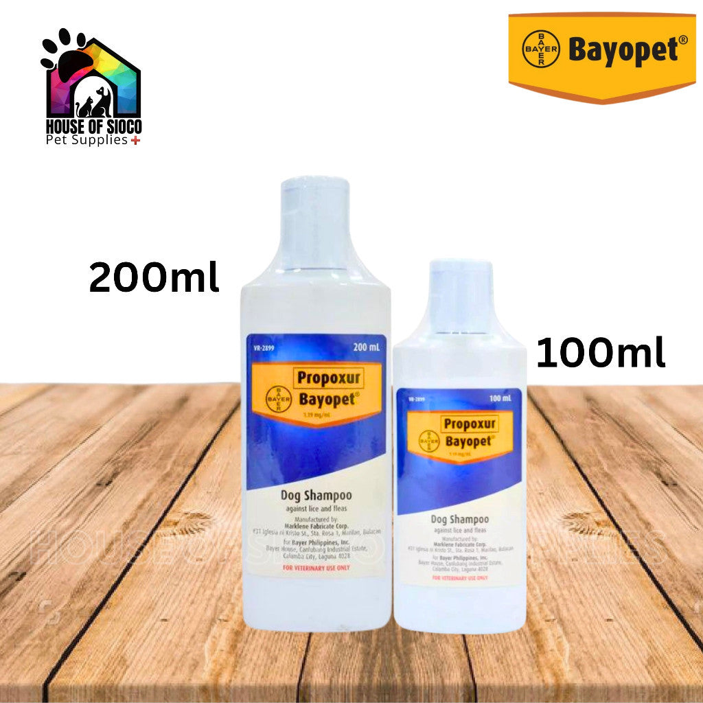 Bayopet Dog Shampoo Anti-Tick & Fleas 100-200ml