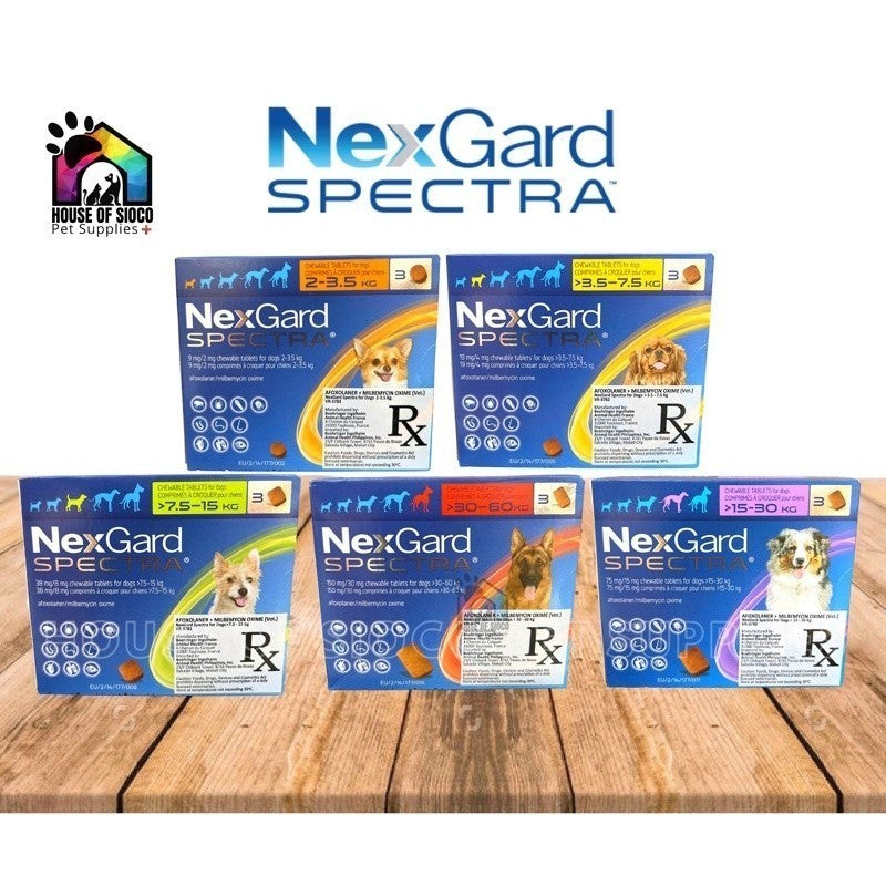 Nexgard Spectra Anti-Tick & Flea For Dogs