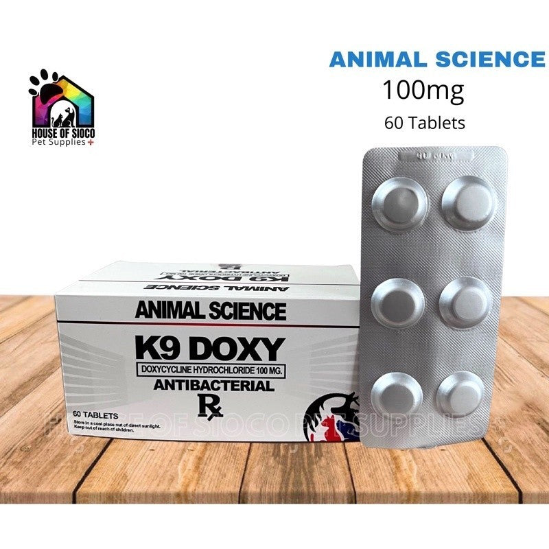 Animal Science K9 Doxy Tablet 100mg (per tablet)