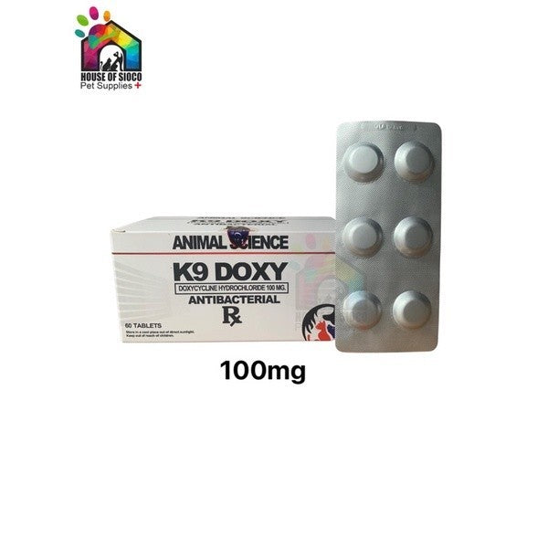 Animal Science K9 Doxy Tablet 100mg (per tablet)